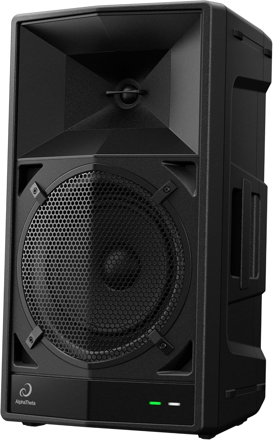AlphaTheta Wave‑Eight Battery‑Powered Party Speaker for DJs & Performers – Portable Bluetooth Event Speaker with Ultra‑Low‑Latency Wireless Audio, High‑Output Sound, Built‑in Battery