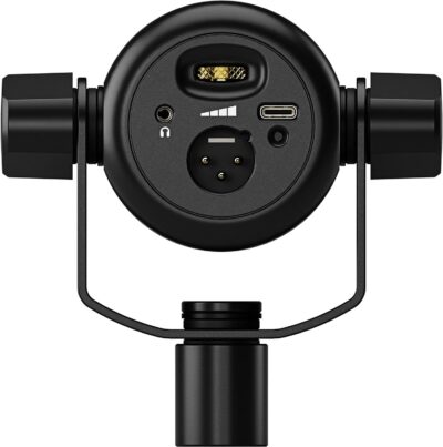 Rode PodMic USB Dynamic Broadcast Microphone Bundle with BOOMARM1 Desktop Boom Arm and 10-Foot XLR Cable — Cardioid USB-C Studio Mic with APHEX DSP for Podcasting, Streaming, Voice Over
