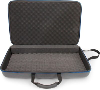 81pIIpXxuwL. AC SL1500 CASEMATIX Travel Case Compatible with Numark Mixstream Pro Plus, Mixstream Pro Go Standalone DJ Controller, Numark NV2 Serato Mixers and More – Includes Carrying Case Only with Shoulder Strap