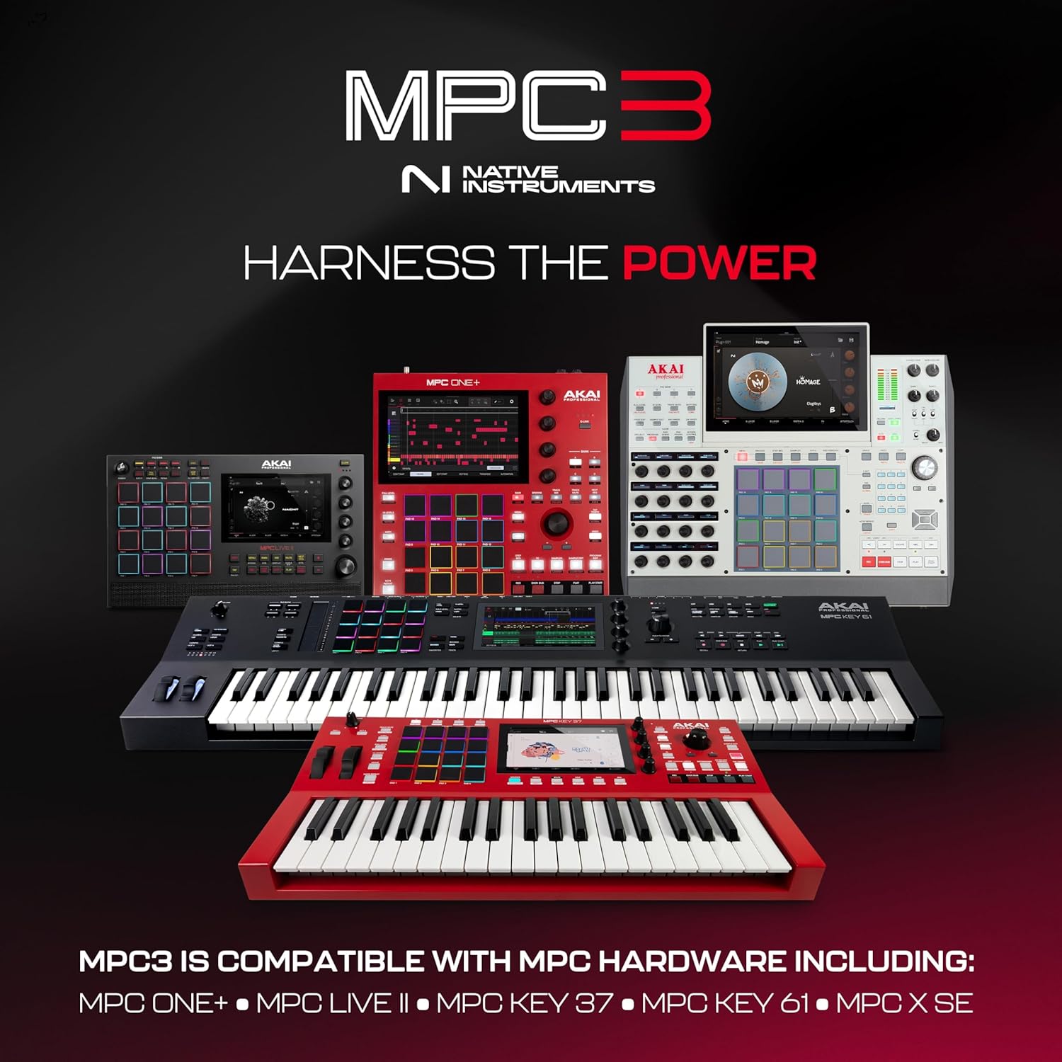 Akai Professional MPC X SE – Standalone Production Workstation and Beat Maker with 10.1 Multi-Touch Screen, Drum Pads, Synth Engines, 48GB Storage, and Native Instruments Integration