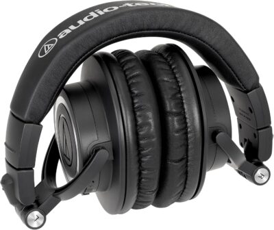 81rWh1DdjpL. AC SL1500 Audio-Technica ATH-M50XBT2 Wireless Headphones, Black