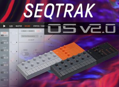 Yamaha SEQTRAK Mobile Music Ideastation, Advanced Sequencer, Onboard Sampling, Built-In Speakers and Microphone, Orange
