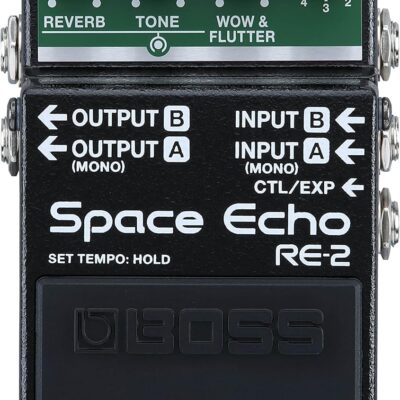 81svqOiWevL. AC SL1500 Boss RE-2 Space Echo Delay and Reverb Effects Bundle with Gearlux Power Supply, Instrument Cable, Patch Cable, and Picks