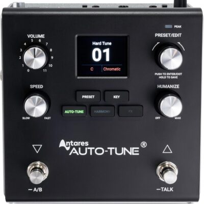 81wKgf5FQ0L. AC SL1500 HeadRush VX5 Vocal Effects Pedal with Antares AutoTune for Vocalists with Real Time Pitch Correction, Vocal Harmony, Guitar and Mic in and Audio Interface