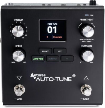 81wKgf5FQ0L. AC SL1500 HeadRush VX5 Vocal Effects Pedal with Antares AutoTune for Vocalists with Real Time Pitch Correction, Vocal Harmony, Guitar and Mic in and Audio Interface