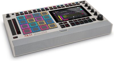 Akai Professional MPC Live III Retro – Standalone Portable Music Production Center with MPCe Pads, Sequencer, Touchscreen, Mic, Stereo Monitors, Audio Interface, Wi-Fi, Bluetooth, Battery, Touchstrip