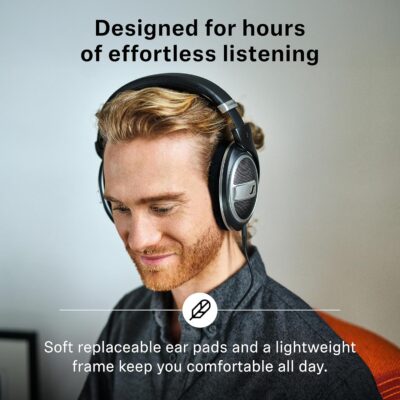 Sennheiser HD 599 – Open Headphones, Special Edition, Black, Wired