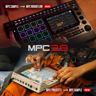 Akai Professional MPC Live III – Standalone Portable Music Production Center with MPCe Pads, Sequencer, Touchscreen, Mic, Stereo Monitors, Audio Interface, Wi-Fi, Bluetooth, Battery, Touchstrip