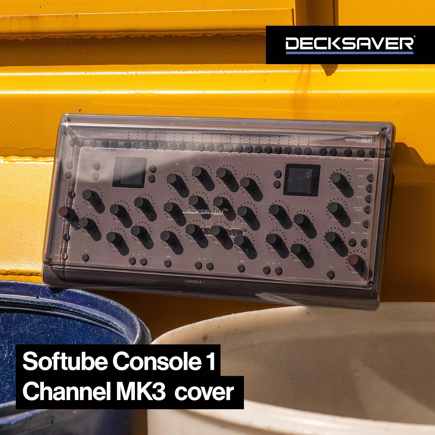 Decksaver Polycarbonate Cover Compatible with Softube Console 1 Channel Mk3