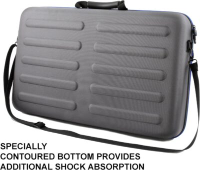 91AYfaBtSdL. AC SL1500 CASEMATIX Travel Case Compatible with Numark Mixstream Pro Plus, Mixstream Pro Go Standalone DJ Controller, Numark NV2 Serato Mixers and More – Includes Carrying Case Only with Shoulder Strap