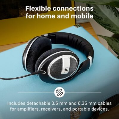 Sennheiser HD 599 – Open Headphones, Special Edition, Black, Wired