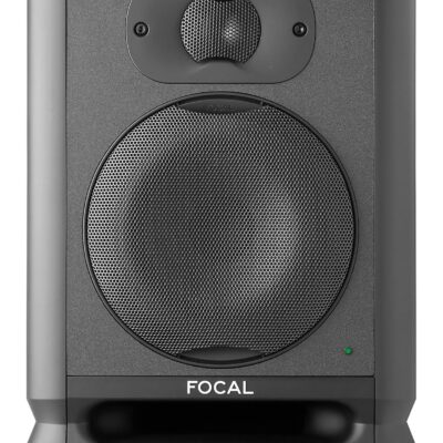 Focal Alpha 50 Evo – 5 Active 2-Way Studio Monitor, 60W RMS Bi-Amp, Slatefiber Woofer, 45Hz–22kHz, Neutral Nearfield Reference Speaker – Sold Individually