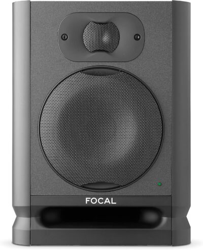 Focal Alpha 50 Evo – 5 Active 2-Way Studio Monitor, 60W RMS Bi-Amp, Slatefiber Woofer, 45Hz–22kHz, Neutral Nearfield Reference Speaker – Sold Individually