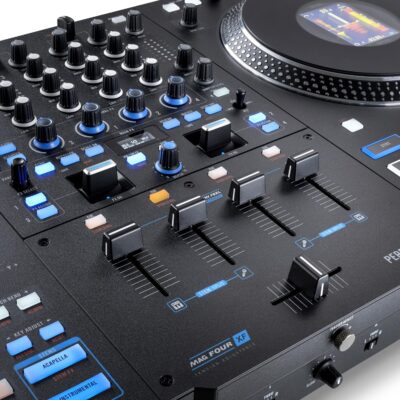 91etDal2YlL. AC SL1500 1781404211 3635 RANE PERFORMER 4-Channel Motorized DJ Controller, 7 Platters with Displays, Precision Feel Faders, Stem Split, Advanced FX, Serato DJ Pro Included