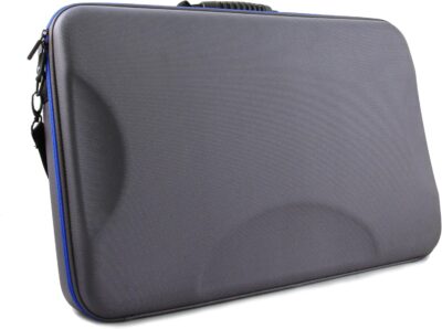 91fjBKZbmL. AC SL1500 CASEMATIX Travel Case Compatible with Numark Mixstream Pro Plus, Mixstream Pro Go Standalone DJ Controller, Numark NV2 Serato Mixers and More – Includes Carrying Case Only with Shoulder Strap