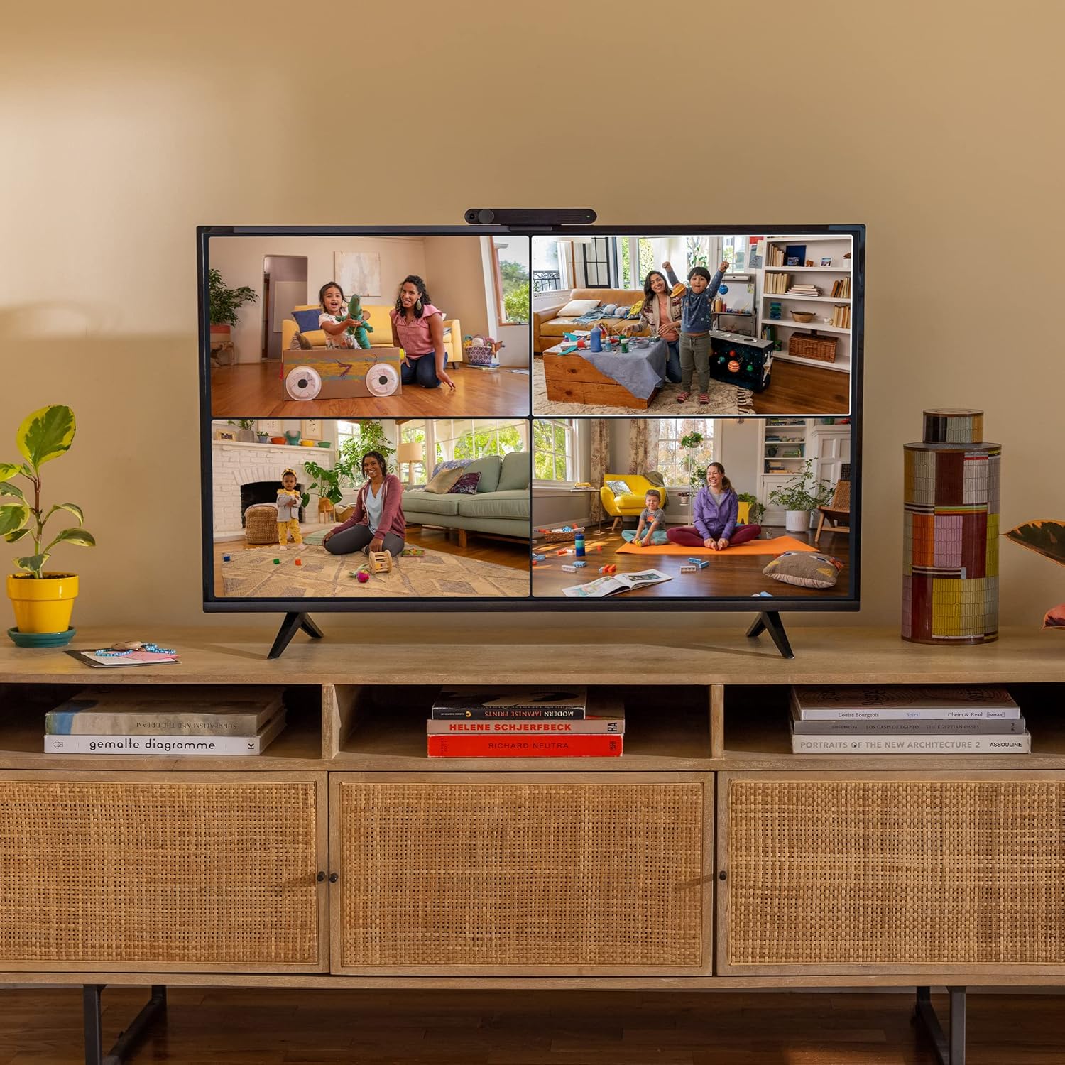 Meta Portal TV – Big Screen Smart Video Calling for Group Calls on Your TV