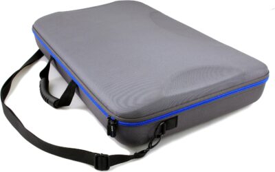 91xn1eyo2ZL. AC SL1500 CASEMATIX Travel Case Compatible with Numark Mixstream Pro Plus, Mixstream Pro Go Standalone DJ Controller, Numark NV2 Serato Mixers and More – Includes Carrying Case Only with Shoulder Strap