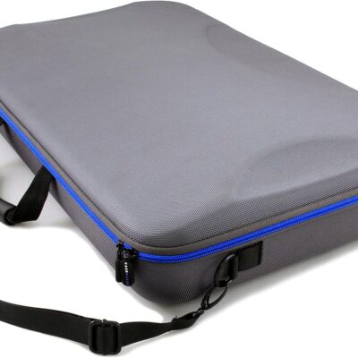 91xn1eyo2ZL. AC SL1500 CASEMATIX Travel Case Compatible with Numark Mixstream Pro Plus, Mixstream Pro Go Standalone DJ Controller, Numark NV2 Serato Mixers and More – Includes Carrying Case Only with Shoulder Strap
